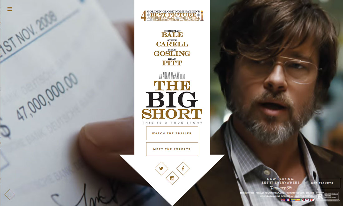 網(wǎng)頁(yè)首屏頁(yè)面7種吸睛的設(shè)計(jì)方法