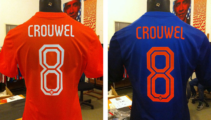 耐克為世界杯設(shè)計字體